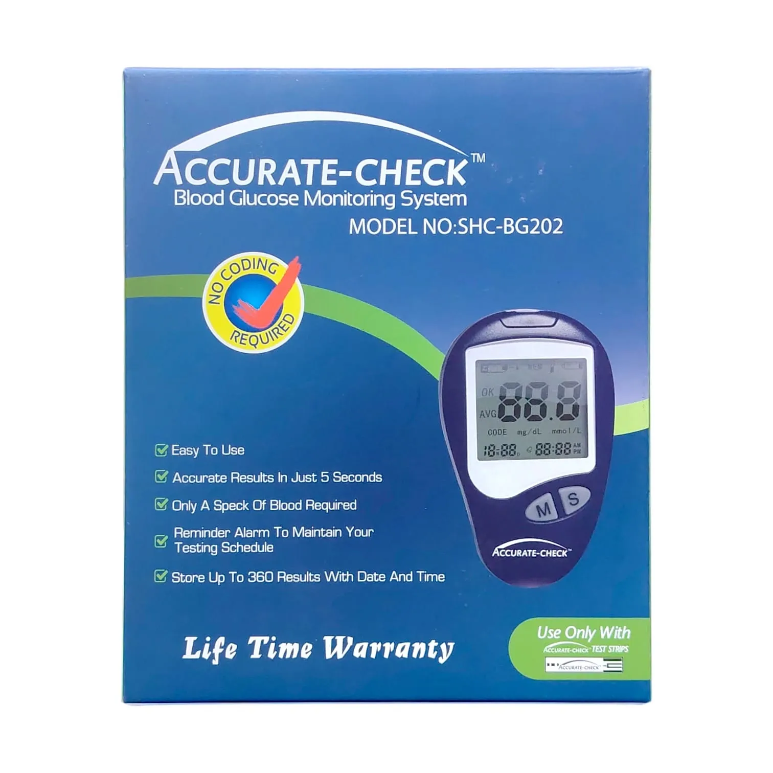 Accurate-Check Blood Glucose Monitoring System