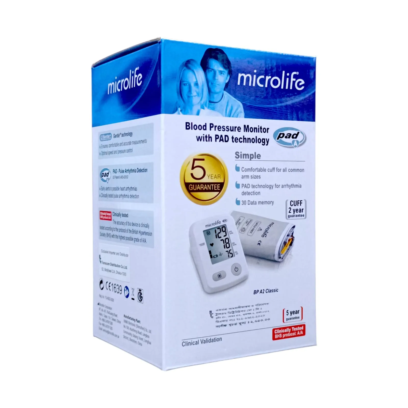 Microlife BP-A2 Classic Automatic Blood Pressure Monitor