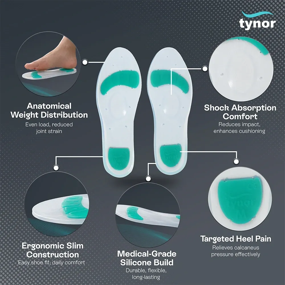 Tynor Insole Full Silicone K-01_03